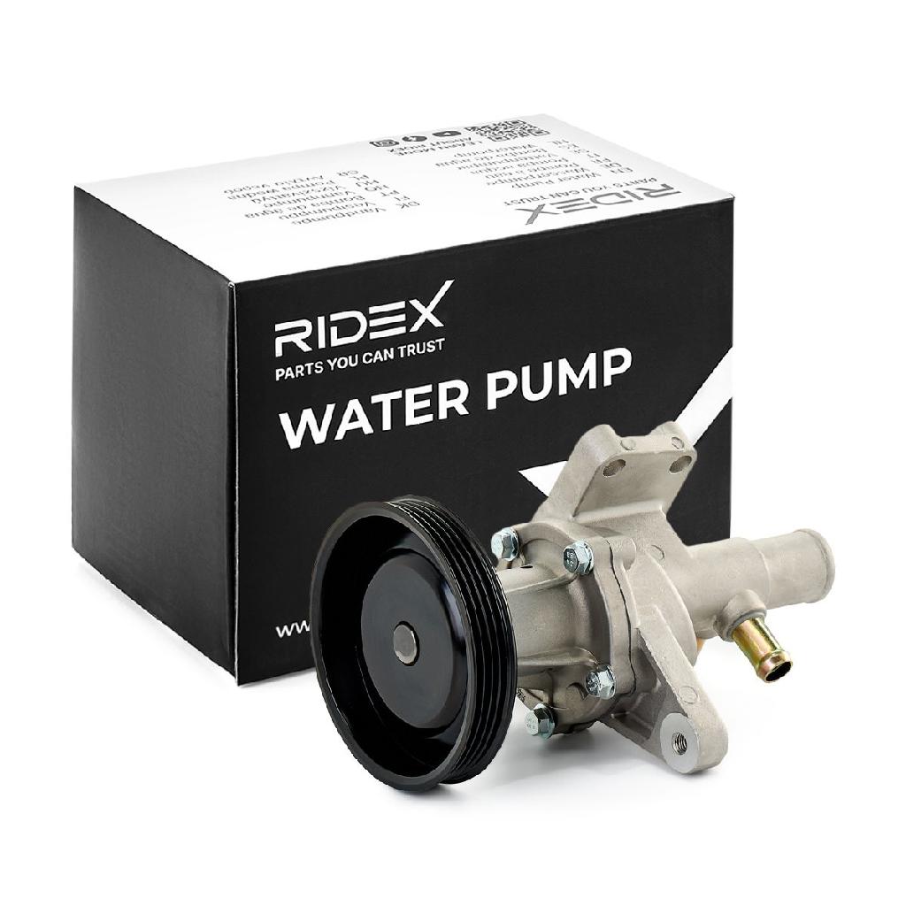 RIDEX 1260W0582 Kühlmittelpumpe Motorkühlung Wasserpumpe mechanisch mit Gehäuse