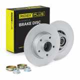 RIDEX PLUS 82B0698P 2x Bremsscheiben Hinten Ø280mm voll für OPEL 4320600Q0D