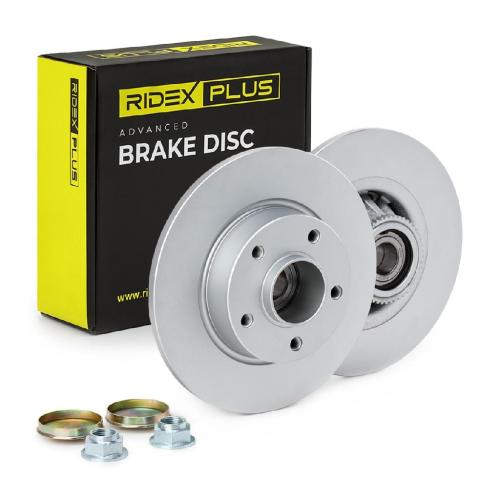 RIDEX PLUS 82B0698P 2x Bremsscheiben Hinten Ø280mm voll für OPEL 4320600Q0D Bild RIDEX PLUS 82B0698P 2x Bremsscheiben Hinten Ø280mm voll für OPEL 4320600Q0D
