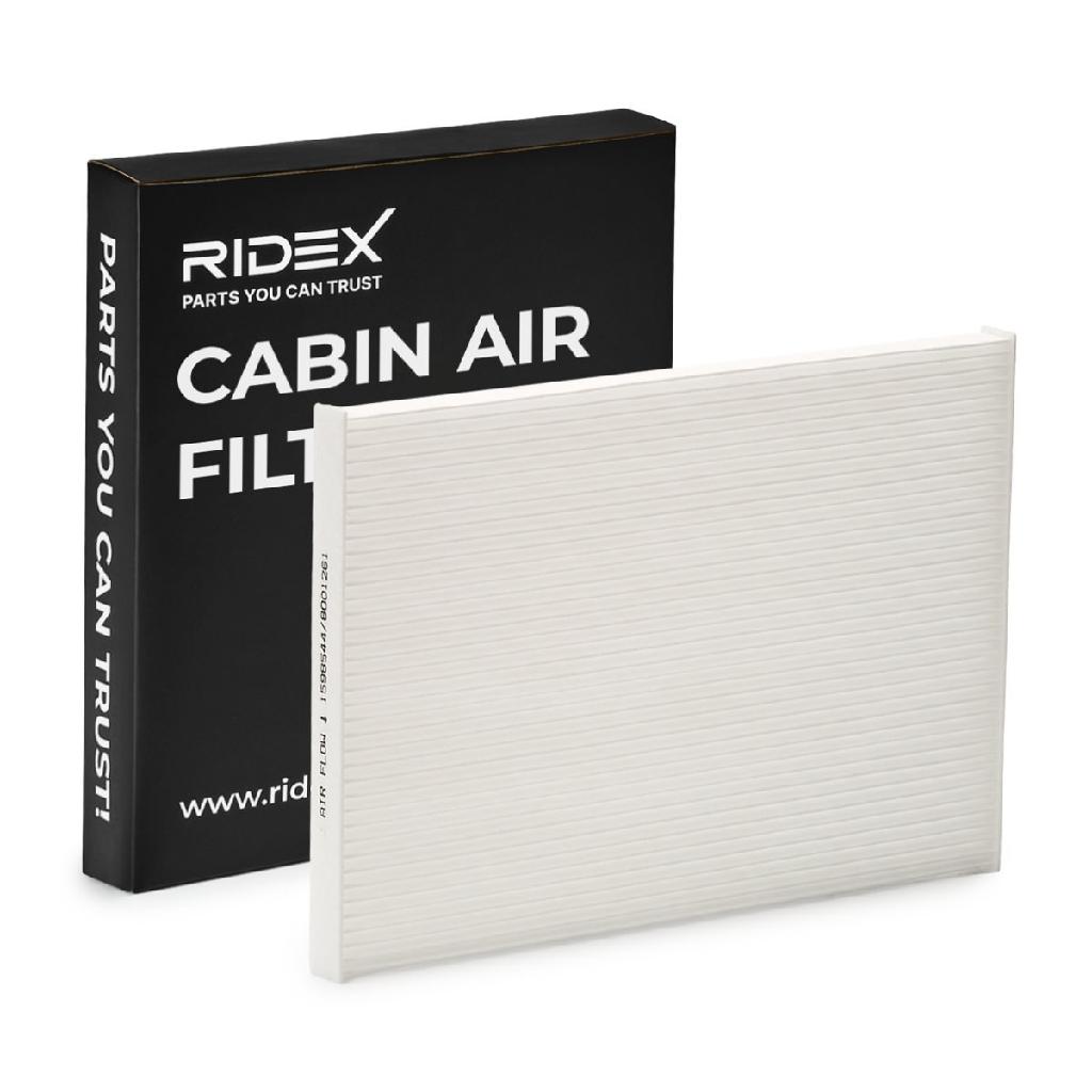 RIDEX 424I0048 Innenraumfilter Pollenfilter Höhe: 20 Breite: 191 Länge: 265