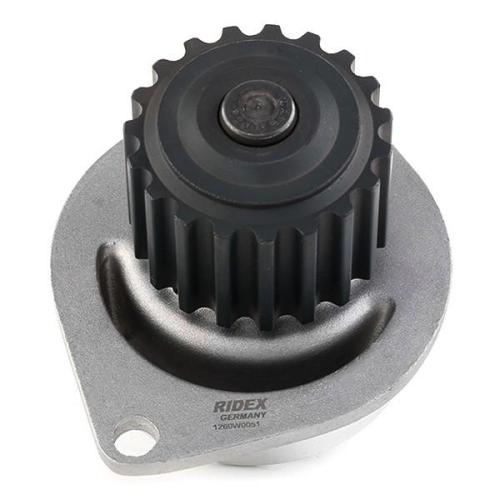 RIDEX 1260W0051 Kühlmittelpumpe Motorkühlung Wasserpumpe mechanisch 19-Zähn Bild RIDEX 1260W0051 Kühlmittelpumpe Motorkühlung Wasserpumpe mechanisch 19-Zähn