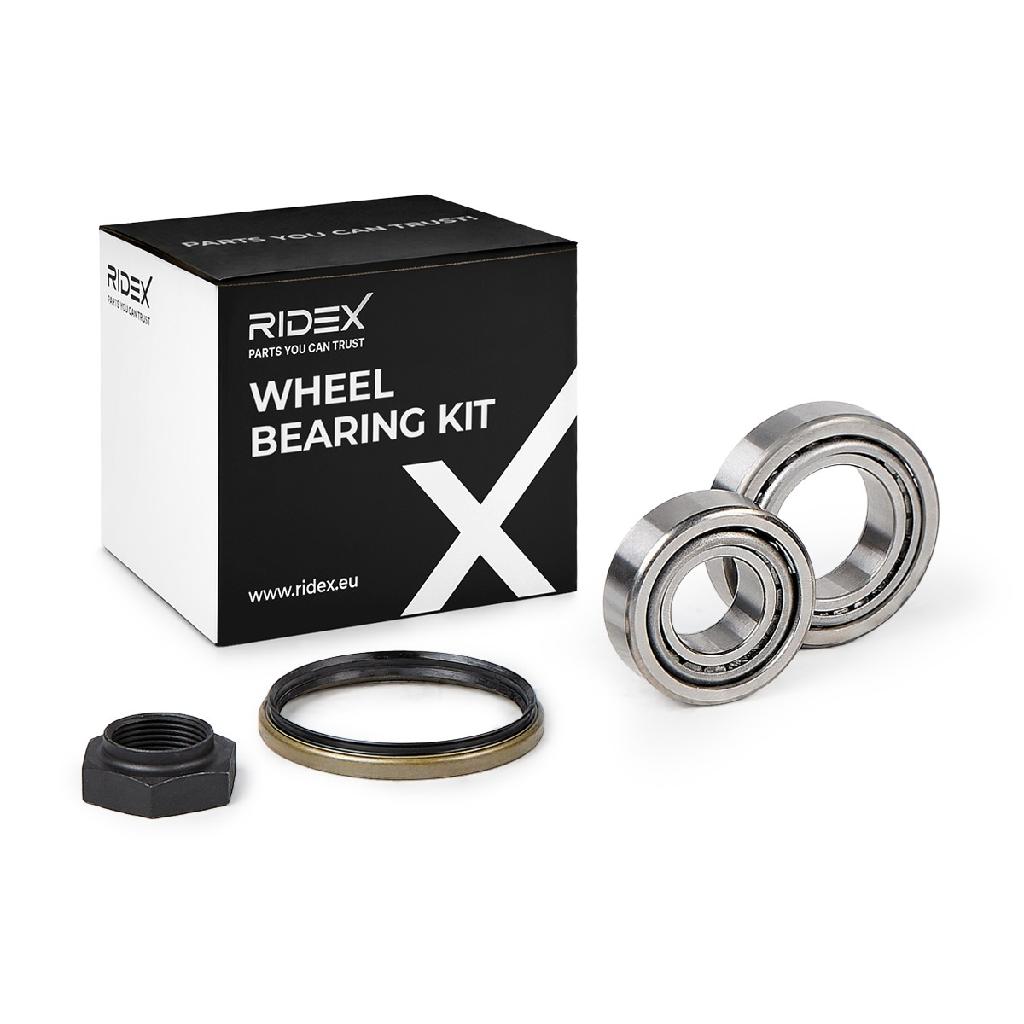 RIDEX 654W0670 Radlagersatz pro 1 Rad Hinten beidseitig für RENAULT 7703090200