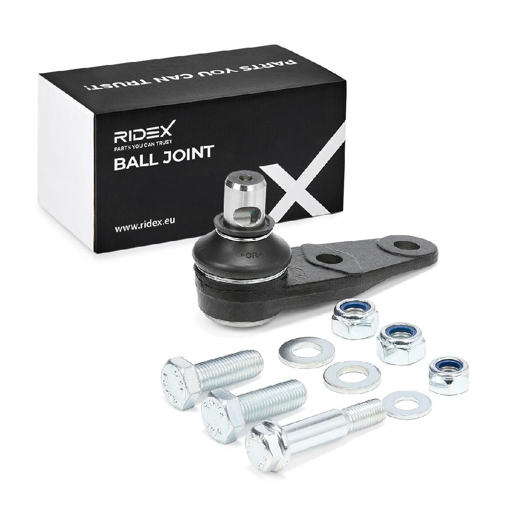 RIDEX 2462S0301 Traggelenk Führungsgelenk Vorne für RENAULT Twingo 1I (CN0)