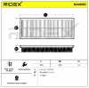 RIDEX 8A0689 Luftfilter für OPEL Corsa F passend für PEUGEOT 2008 Kombi (CU) Bild RIDEX 8A0689 Luftfilter für OPEL Corsa F passend für PEUGEOT 2008 Kombi (CU)