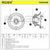 RIDEX 1180S0008 Federbeinstützlager mit Kugellager Vorne für BMW 3 Touring (E91) Bild RIDEX 1180S0008 Federbeinstützlager mit Kugellager Vorne für BMW 3 Touring (E91)