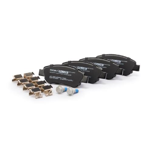 RIDEX PLUS Bremsbelagsatz Bremsbeläge Vorne für TOYOTA AYGO (WNB1, KGB1) Bild RIDEX PLUS Bremsbelagsatz Bremsbeläge Vorne für TOYOTA AYGO (WNB1, KGB1)