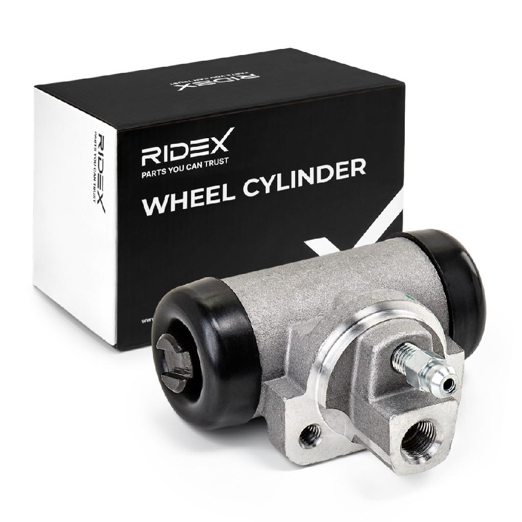 RIDEX 277W0098 1x Radbremszylinder Trommelbremse Radzylinder Hinten beidseitig