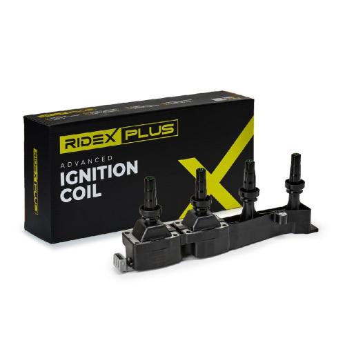 RIDEX PLUS 689C0076P Zündspule Anschlussanzahl 4 passend für PEUGEOT 1688197580 Bild RIDEX PLUS 689C0076P Zündspule Anschlussanzahl 4 passend für PEUGEOT 1688197580