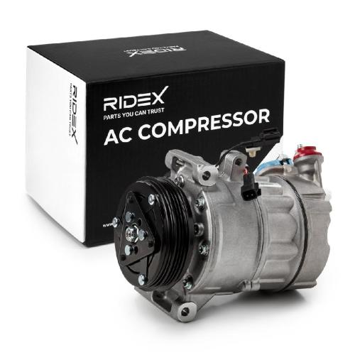 RIDEX A/C Kompressor für Klimaanlage Klimakompressor mit ID: PXC16 Kältemittel: Bild RIDEX A/C Kompressor für Klimaanlage Klimakompressor mit ID: PXC16 Kältemittel: