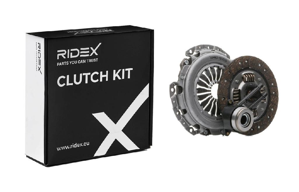 RIDEX 479C0595 Kupplungssatz für FORD Fiesta Mk6 Schrägheck (JA8, JR8) 1518195