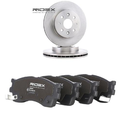 RIDEX Bremsenset Vorne Belüftet Ø254mm - Bremsscheiben und Beläge für KIA Bild RIDEX Bremsenset Vorne Belüftet Ø254mm - Bremsscheiben und Beläge für KIA