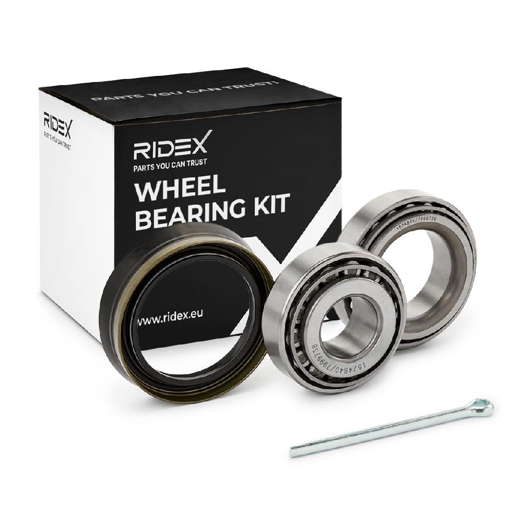 RIDEX 654W0042 Radlagersatz pro 1 Rad Hinten beidseitig Foto entspricht für VW