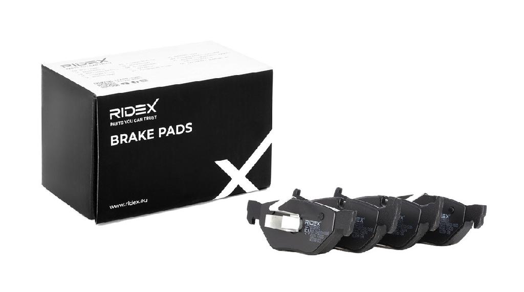 RIDEX Bremsbelagsatz Bremsbeläge Hinten für BMW 3 Touring (E91) 3 Limousine X1