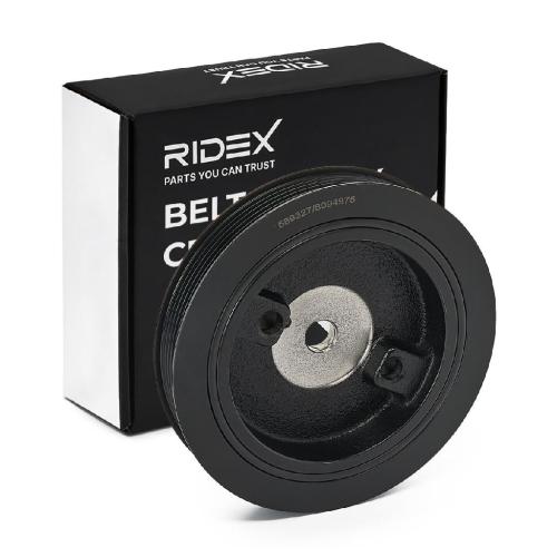 RIDEX 3213B0048 Riemenscheibe Kurbelwelle 156mm Kurbelwellenriemenscheibe Bild RIDEX 3213B0048 Riemenscheibe Kurbelwelle 156mm Kurbelwellenriemenscheibe