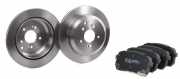 RIDEX Bremsenset Hinten Belüftet Ø324mm - Bremsscheiben und Beläge für HYUNDAI