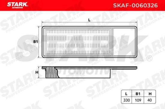 STARK SKAF-0060326 Motor Luftfilter Filtereinsatz für HONDA Jazz II Schrägheck Bild STARK SKAF-0060326 Motor Luftfilter Filtereinsatz für HONDA Jazz II Schrägheck