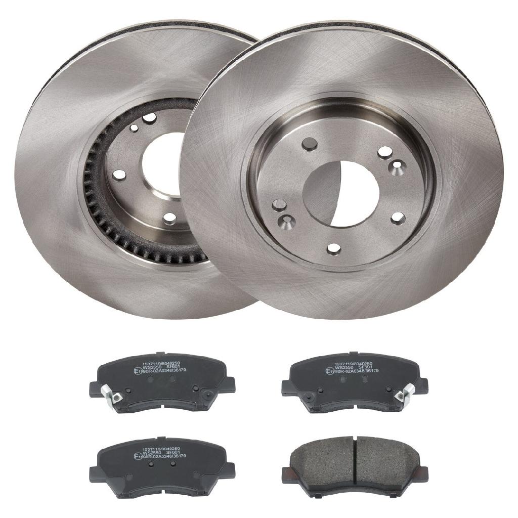 RIDEX Bremsenset Vorne Belüftet Ø300mm - Bremsscheiben und Beläge für HYUNDAI