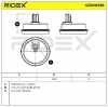 RIDEX ABS-Sensor 412W0396 Hinterachse für TOYOTA Yaris Schrägheck (P9) Bild RIDEX ABS-Sensor 412W0396 Hinterachse für TOYOTA Yaris Schrägheck (P9)