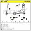 RIDEX 273C2093 Lenker Radaufhängung Querlenker Front links für FORD 1763702 Bild RIDEX 273C2093 Lenker Radaufhängung Querlenker Front links für FORD 1763702