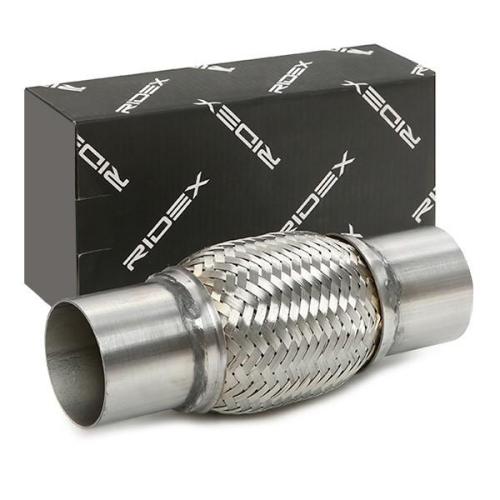 RIDEX Flexrohr Auspuff Abgasrohr Ø60,0mm 116mm Edelstahl 3971F0060 für BMW Bild RIDEX Flexrohr Auspuff Abgasrohr Ø60,0mm 116mm Edelstahl 3971F0060 für BMW