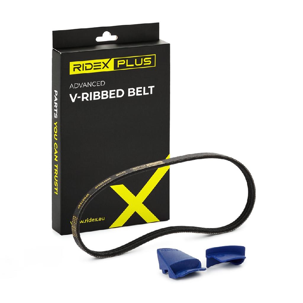 Keilrippenriemen RIDEX PLUS für OPEL Corsa F passend für PEUGEOT 2008 Kombi (CU)