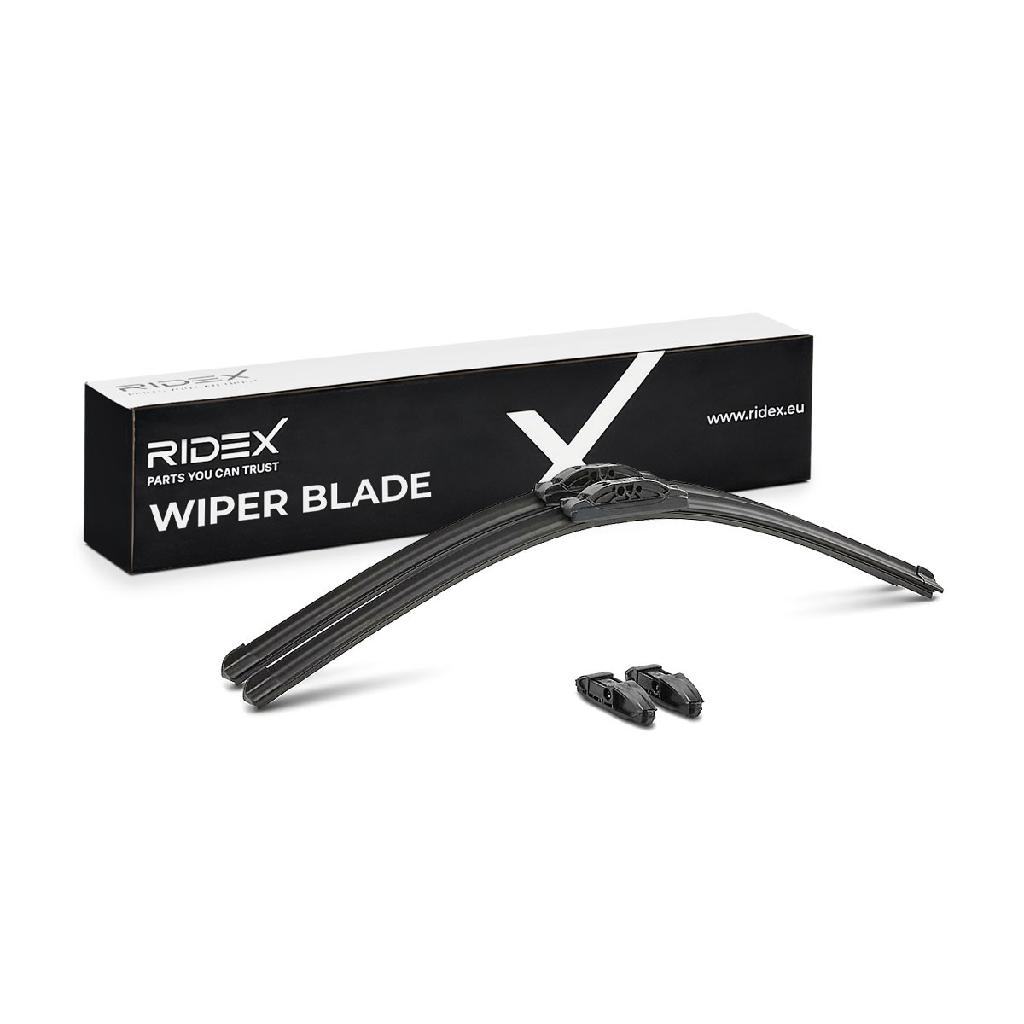 RIDEX Scheibenwischer Satz Wischerblätter Satz mit Spoiler Vorne Länge 1: 650mm