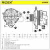 RIDEX 4G1025 Lichtmaschine 90A 12V Drehrichtung im Uhrzeigersinn mit für HONDA Bild RIDEX 4G1025 Lichtmaschine 90A 12V Drehrichtung im Uhrzeigersinn mit für HONDA