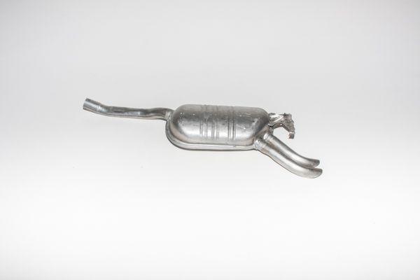 VEGAZ Endschalldämpfer Hinten passend für MERCEDES-BENZ Stufenheck (W124)