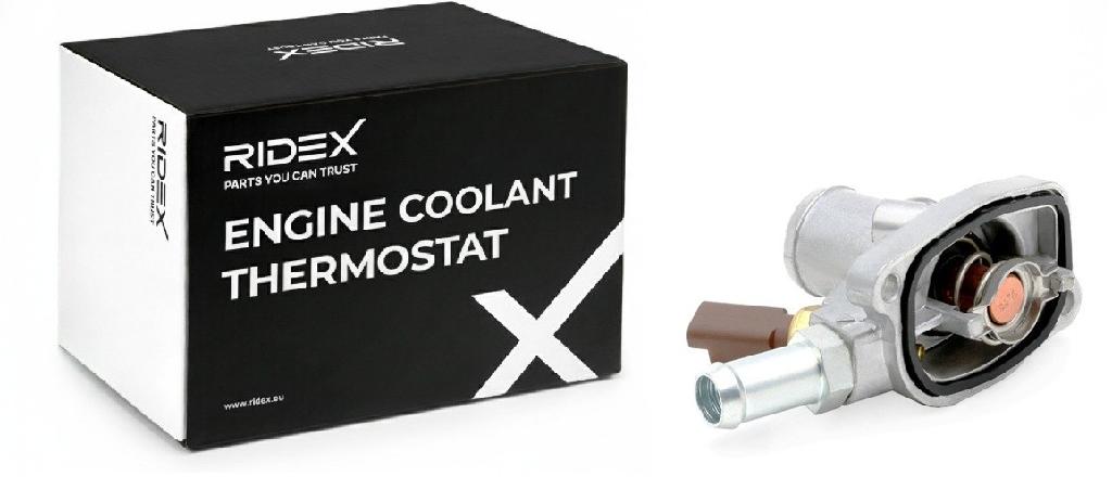 RIDEX 316T0180 Thermostat Kühlmittel Kühlwasserthermostat mit Gehäuse mit 88°C