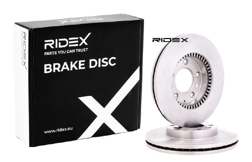 RIDEX 82B0317 2x Bremsscheiben Vorne Ø273,6mm Belüftet für MAZDA 6 Kombi