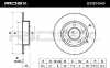 RIDEX 82B0049 2x Bremsscheiben Hinten Ø244,7mm voll für VW PASSAT Variant Bild RIDEX 82B0049 2x Bremsscheiben Hinten Ø244,7mm voll für VW PASSAT Variant