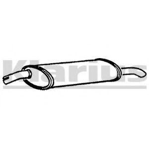 VEGAZ Endschalldämpfer Hinten für OPEL Astra F Caravan (T92) Bild VEGAZ Endschalldämpfer Hinten für OPEL Astra F Caravan (T92)