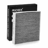 RIDEX 424I0459 Innenraumfilter Pollenfilter Aktivkohlefilter Höhe: 30 Breite: