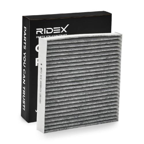 RIDEX 424I0459 Innenraumfilter Pollenfilter Aktivkohlefilter Höhe: 30 Breite: Bild RIDEX 424I0459 Innenraumfilter Pollenfilter Aktivkohlefilter Höhe: 30 Breite: