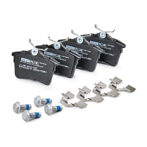 RIDEX PLUS Bremsbelagsatz Bremsbeläge Hinten passend für PEUGEOT PARTNER Tepee Bild RIDEX PLUS Bremsbelagsatz Bremsbeläge Hinten passend für PEUGEOT PARTNER Tepee