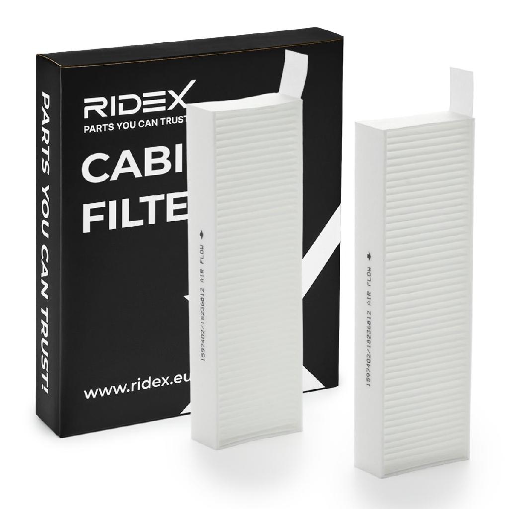 RIDEX 424I0781 Innenraumfilter Pollenfilter Höhe: 30 Breite: 83 Länge: 255