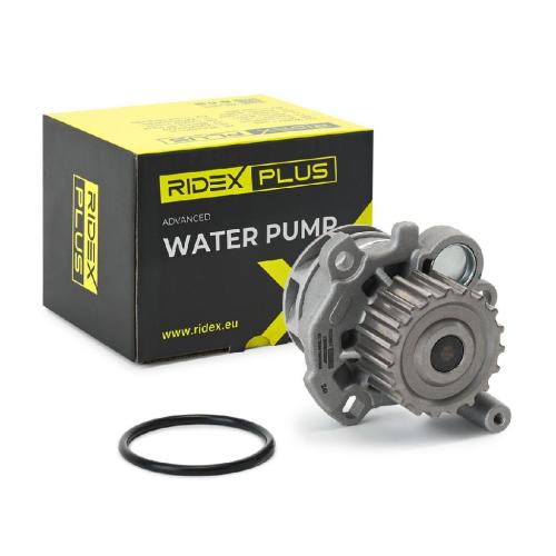 RIDEX PLUS 1260W0035P Kühlmittelpumpe Motorkühlung Wasserpumpe 19-Zähn für VW Bild RIDEX PLUS 1260W0035P Kühlmittelpumpe Motorkühlung Wasserpumpe 19-Zähn für VW