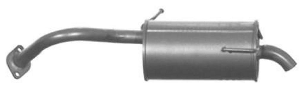 VEGAZ Endschalldämpfer Hinten für NISSAN MICRA II (K11)