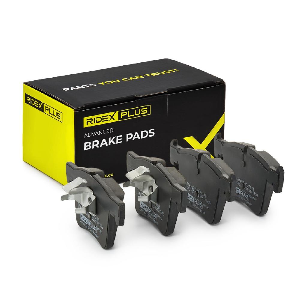 RIDEX PLUS Bremsbelagsatz Bremsbeläge Vorne für BMW 1 Schrägheck (F20) 3 Touring