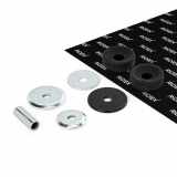 RIDEX 1180S0202 Federbeinstützlager ohne Lager Hinten Vorne für HONDA CR-V III