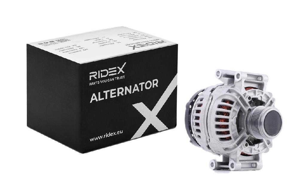 RIDEX 4G0890 Lichtmaschine 140A 12V Drehrichtung im Uhrzeigersinn mit für AUDI