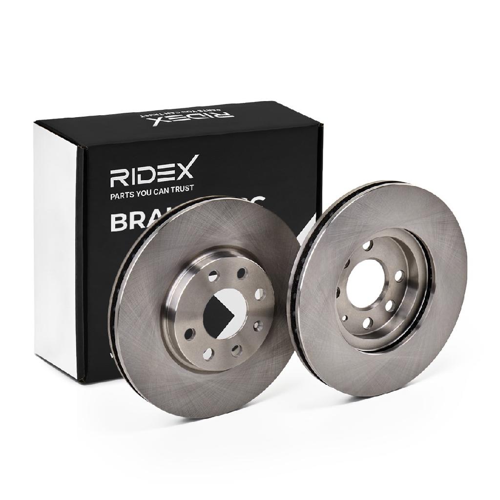 RIDEX 82B0080 2x Bremsscheiben Vorne Ø260,6mm Belüftet für OPEL 569000