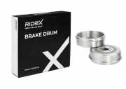 RIDEX 123B0103 2x Bremstrommeln Set Hinten InnenØ254mm AußenØ298mm für FIAT