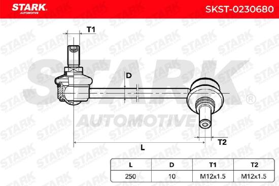 STARK 1x Koppelstange Stabilisator Vorne rechts für TOYOTA Previa / Estima Bild STARK 1x Koppelstange Stabilisator Vorne rechts für TOYOTA Previa / Estima