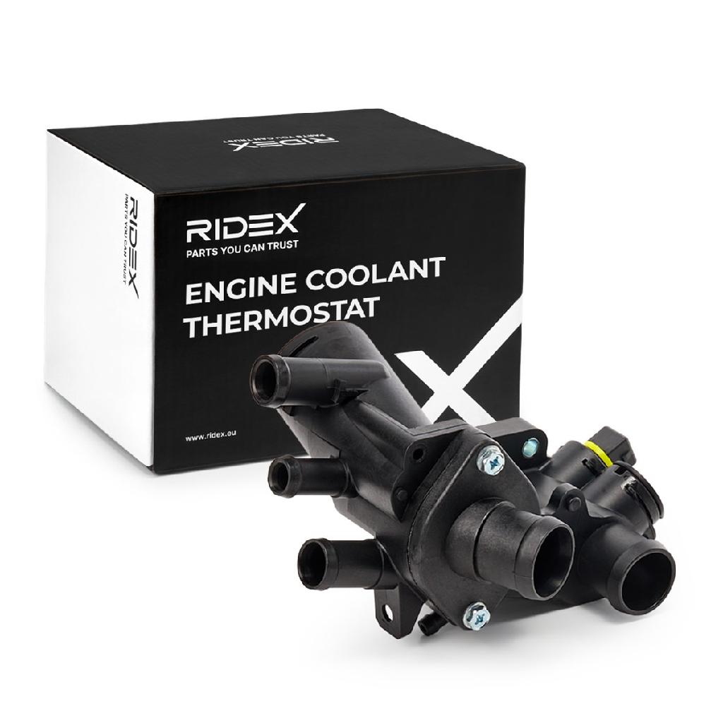 RIDEX 316T0032 Thermostat Kühlmittel Kühlwasserthermostat mit Dichtung mit 87°C