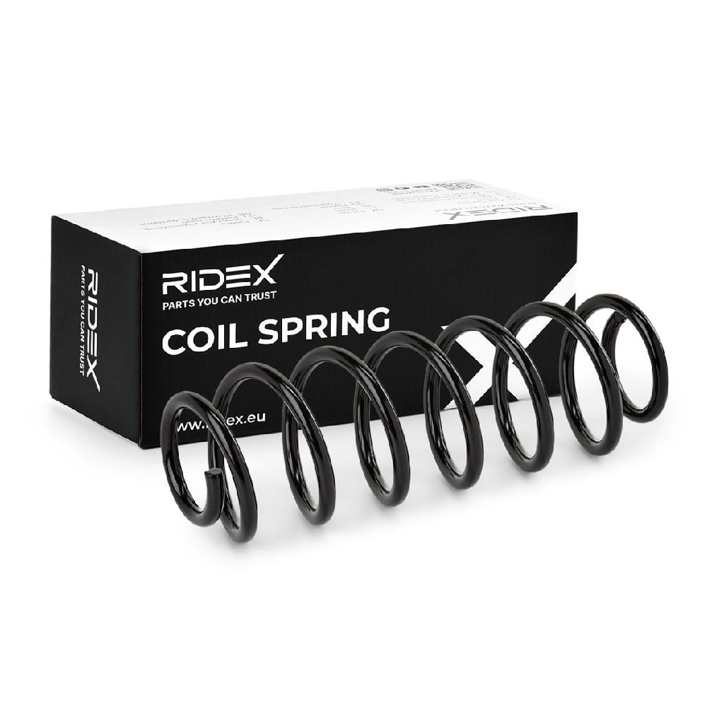 RIDEX 188C0713 2x Federn Fahrwerksfedern Hinten für VW POLO (9N)