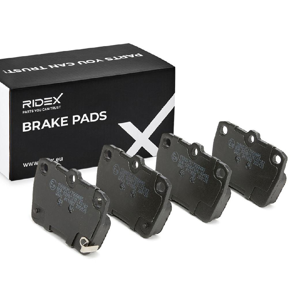 RIDEX Bremsbelagsatz Bremsbeläge Hinten für TOYOTA RAV 4 II für CHERY TIGGO