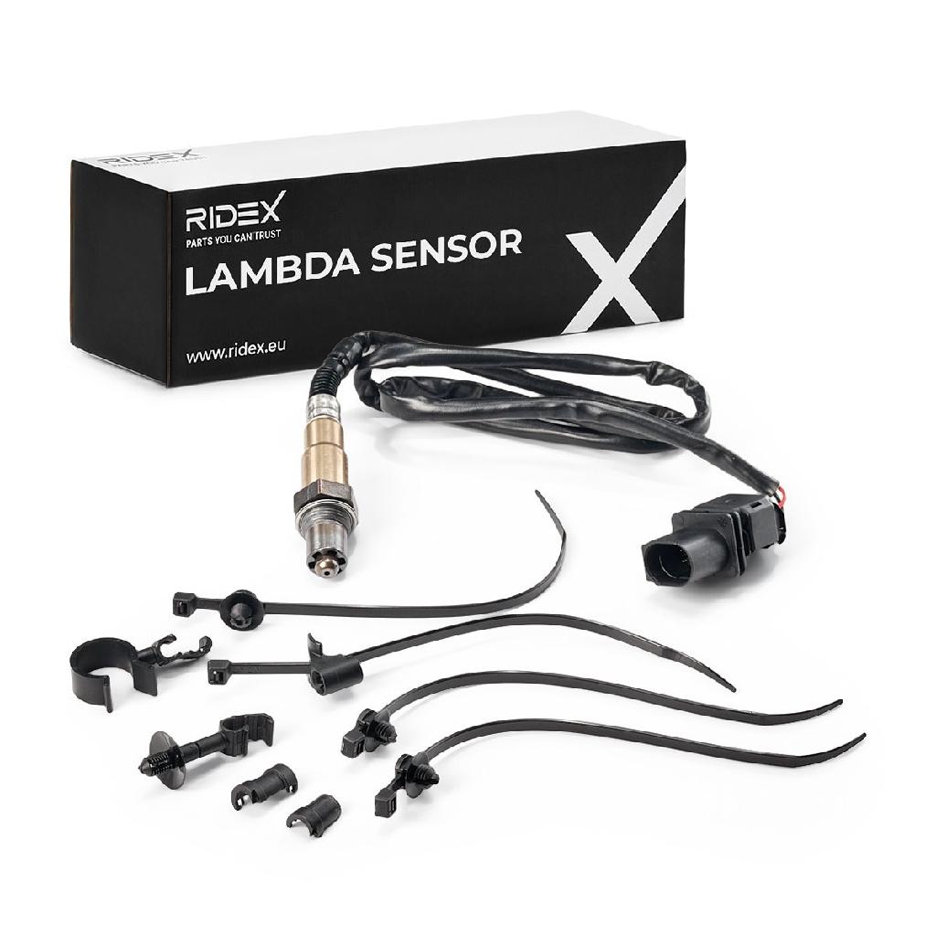 RIDEX 3922L0194 Lambdasonde Oxygen O2 Sensor Beheizt für VW Golf 1V Schrägheck