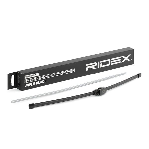 RIDEX 298W0039 Heckscheibenwischer Flach ohne Spoiler Hinten 400mm für AUDI