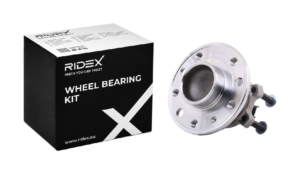 RIDEX 654W0043 Radlagersatz pro 1 Rad Hinten beidseitig für OPEL 1604314